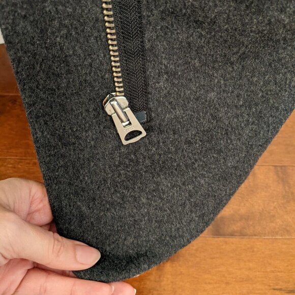 Wilfred womens black wool cashmere lamb skin jacket size xxs - Picture 11 of 12